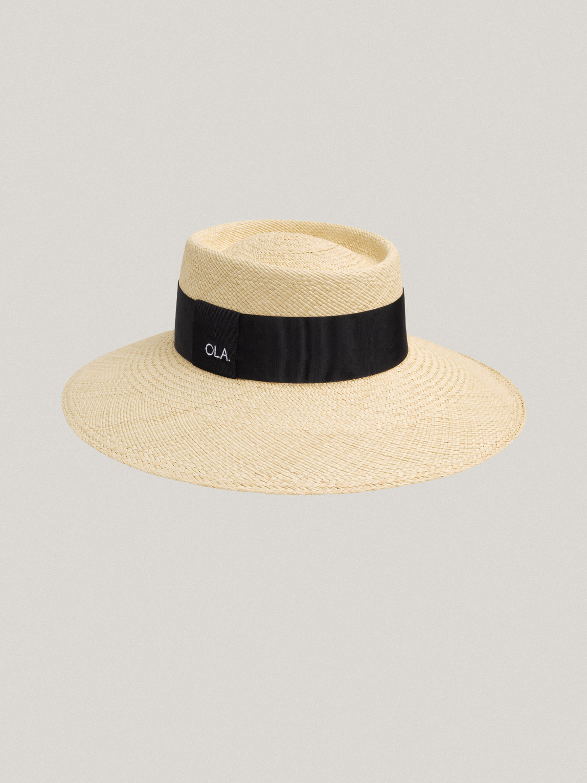 Le Panama - Natural, Black Ribbon
