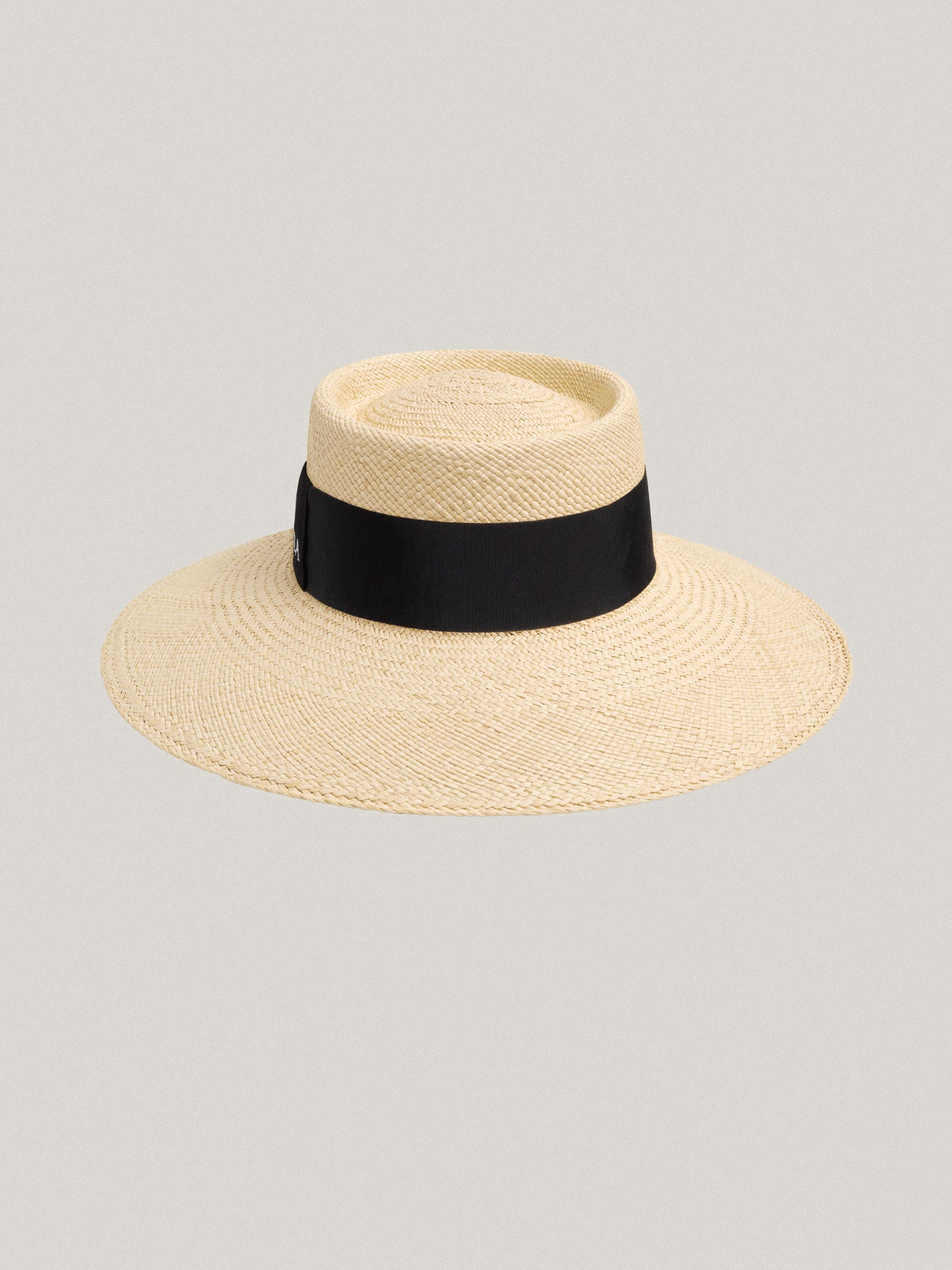 Le Panama - Natural, Black Ribbon