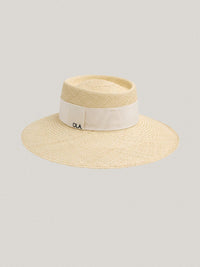 Le Panama - Natural, White Ribbon